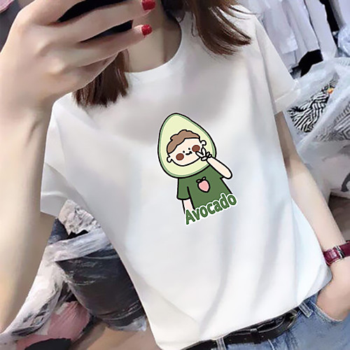 

Women's Tee / T-shirt Pure Color Crew Neck Spandex Sport Athleisure Top Short Sleeves Breathable Soft Comfortable Everyday Use Casual Daily Outdoor