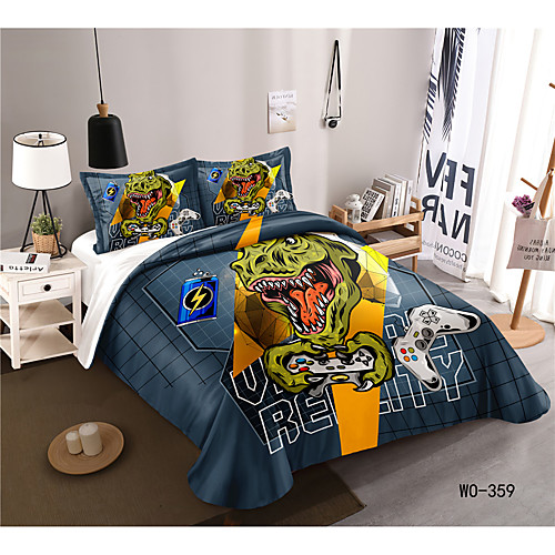 

3-Piece Duvet Cover Set Hotel Bedding Sets Comforter Cover with Soft Lightweight Microfiber, Include 1 Duvet Cover, 2 Pillowcases for Double/Queen/King