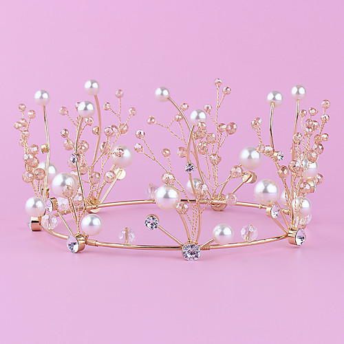 

Wedding Alloy Tiaras with Metal 1 Piece Wedding / Party / Evening Headpiece