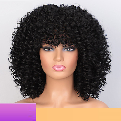 

Synthetic Wig Curly Afro Curly Short Bob Wig Short A10 A11 A12 A13 A14 Synthetic Hair Women's Cosplay Party Fashion Black Brown