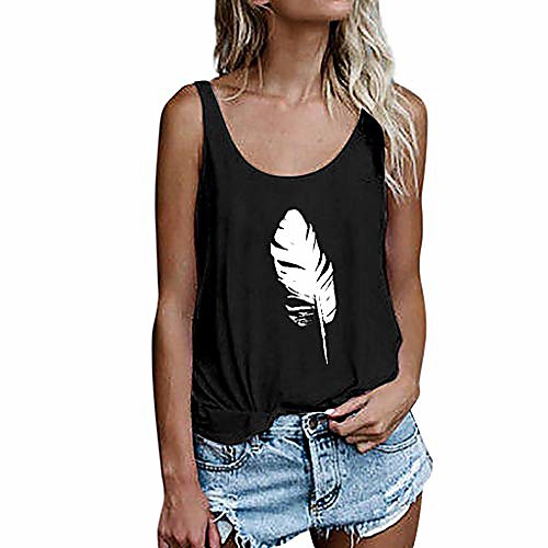 

tank tops for women sexy,sleeveless leaf print vest crop tops summer casual tee shirts blouses black