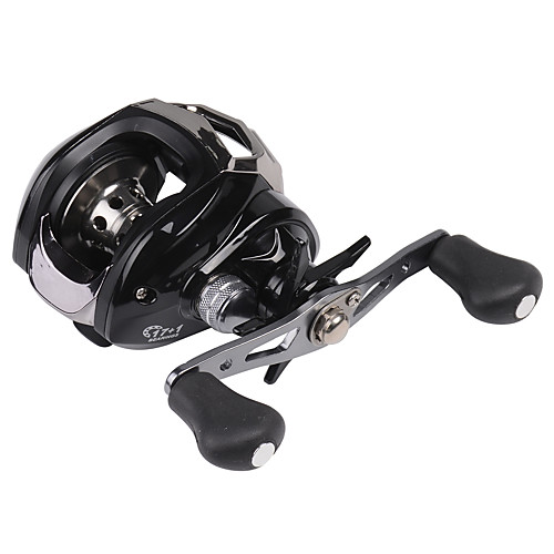 

Fishing Reel Baitcasting Reel 7.1:1 Gear Ratio 17 Ball Bearings Easy Install for Sea Fishing / Fly Fishing / Freshwater Fishing