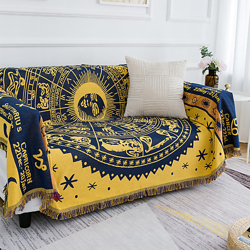 

Sofa Cover Geometric Printed Cotton Slipcovers