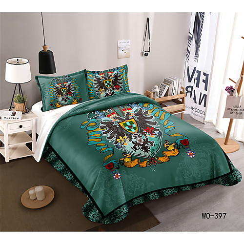

3-Piece Duvet Cover Set Hotel Bedding Sets Comforter Cover with Soft Lightweight Microfiber, Include 1 Duvet Cover, 2 Pillowcases for Double/Queen/King