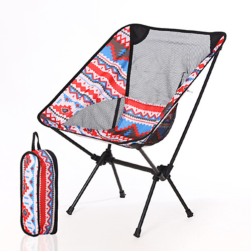 

Camping Chair Multifunctional Portable Breathable Ultra Light (UL) Oxford for 1 person Fishing Beach Camping Autumn / Fall Winter Yellow Red