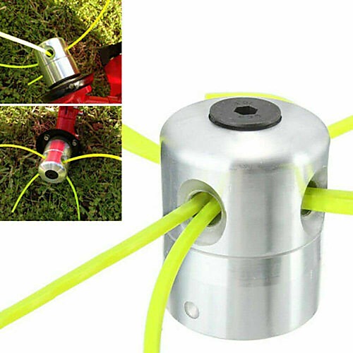 

Aluminum Alloy Grass Trimmer Head Brush Cutter Head Lawn Mower Accessories