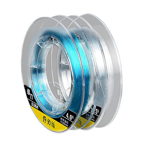 

Monofilament Fishing Line 50M / 55 Yards Nylon 32LB 28LB 25LB Abrasion Resistant