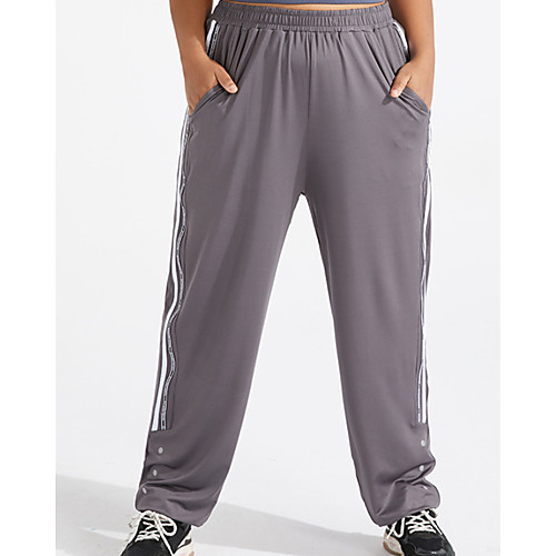 

Women's Plus Size Solid Color Sporty Yoga Full Length Leggings Dark Gray