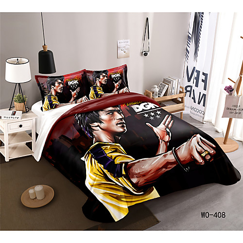 

3-Piece Duvet Cover Set Hotel Bedding Sets Comforter Cover with Soft Lightweight Microfiber, Include 1 Duvet Cover, 2 Pillowcases for Double/Queen/King
