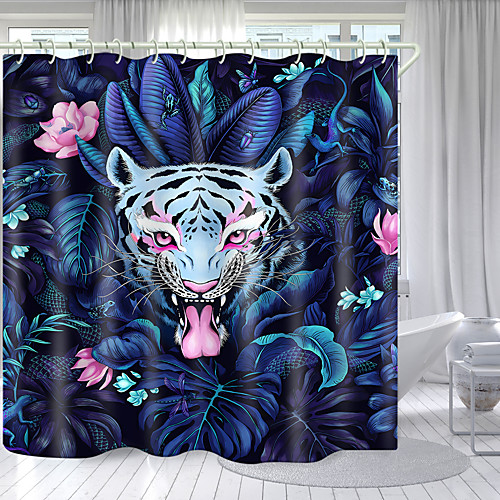 

Shower Curtains & Hooks Modern Polyester New Design