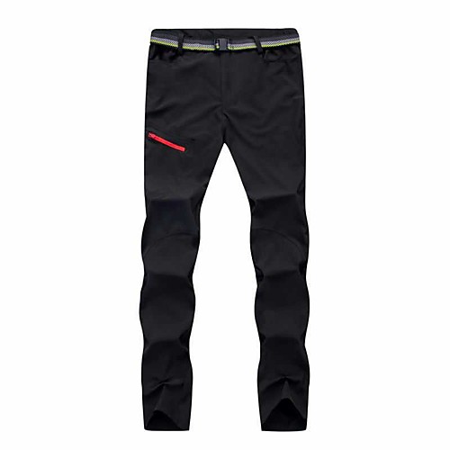 

Men's Hiking Pants Trousers Solid Color Outdoor Tailored Fit Waterproof Breathable Quick Dry Wear Resistance Bottoms Black Army Green Grey Khaki Hunting Fishing Climbing S M L XL XXL