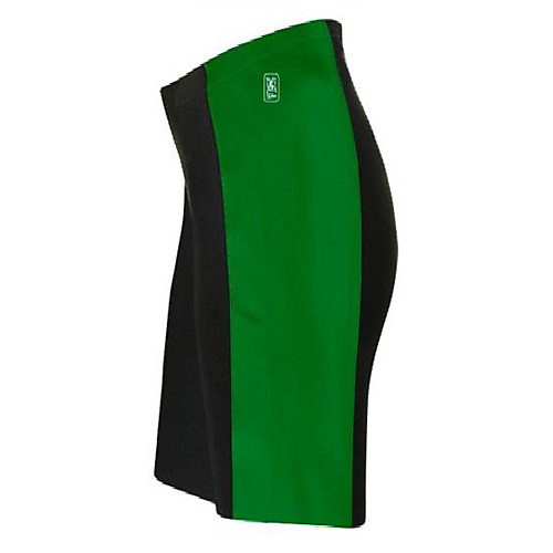 

green cycling shorts for women - size s