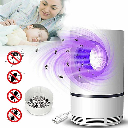 

Electric Fly Bug Trap Mosquito Insect Killer LED Light Pest Lamp Control