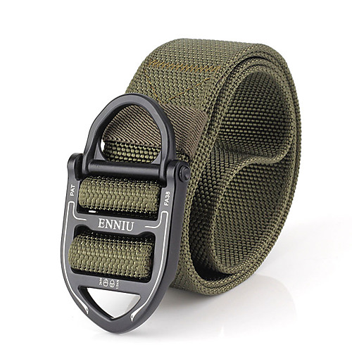 

Men's Military Tactical Belt Breathable Wearable Protective for Solid Colored Nylon Fall Spring Summer