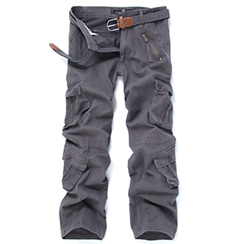 

Men's Hiking Pants Trousers Hunting Pants Tactical Cargo Pants Dust Proof Quick Dry Breathable Wearproof Fall Spring Solid Colored Camo / Camouflage Cotton for Black Yellow Army Green XS S M L XL