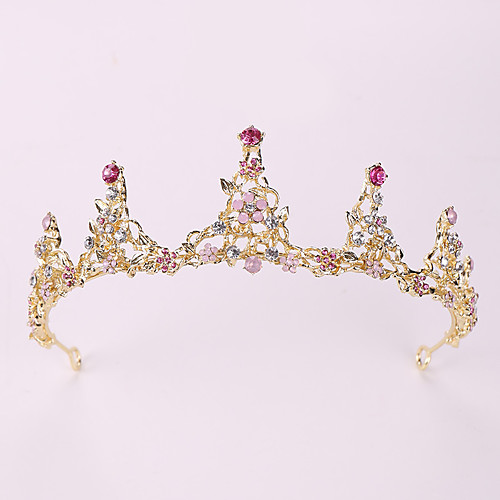 

Wedding Alloy Tiaras with Metal 1 Piece Wedding / Party / Evening Headpiece