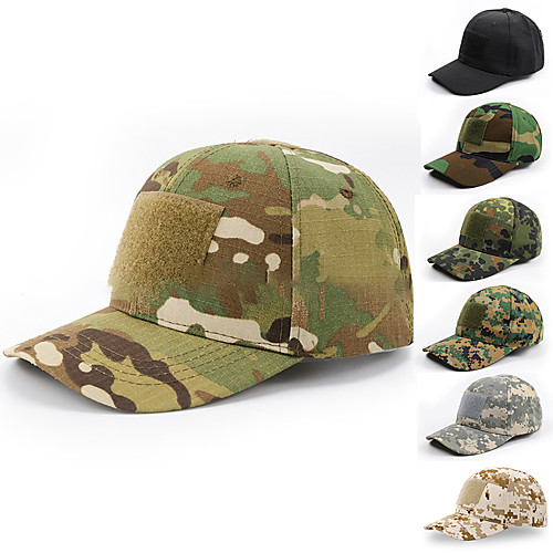 

Men's Baseball Cap Sun Hat Fishing Hat Outdoor UV Sun Protection Windproof UPF50 Quick Dry Spring Summer Camouflage Color Jungle camouflage Black / Breathable