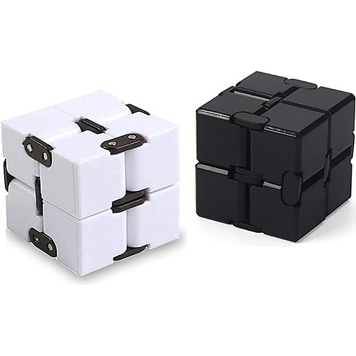 

Infinity Magic Cube Infinity Cubes Fidget Toy Magic Cube Stress Reliever Stress and Anxiety Relief Kid's Adults' Boys'