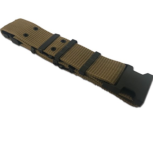 

Men's Military Tactical Belt Breathable Wearable Protective for Solid Colored Nylon Fall Spring Summer