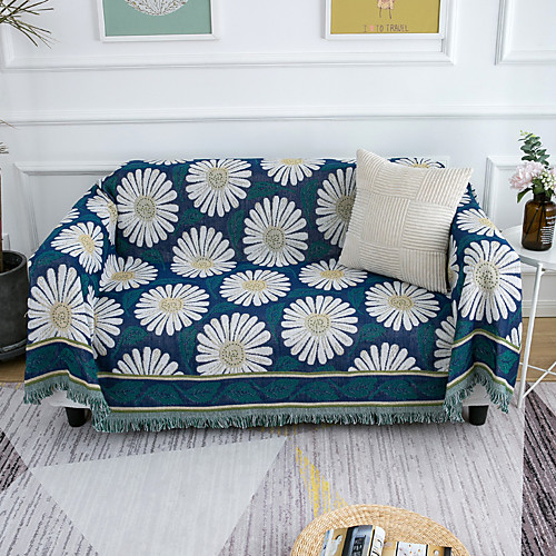 

Sofa Cover Floral Printed Cotton Slipcovers