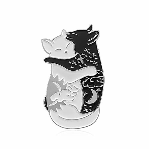 

rostivo enamel pins for backpacks cute cat brooches pins for men women boys and girls pins for jackets