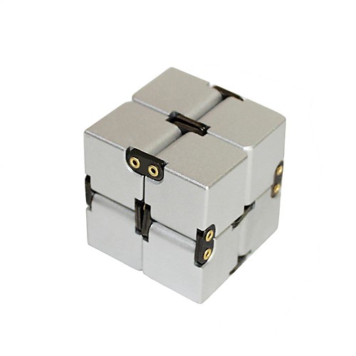 

homemiyn aluminum alloy cube with cover, unlimited cube with rivets