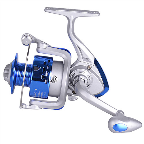 

Fishing Reel Spinning Reel 5.2:1 Gear Ratio 8 Ball Bearings Easy Install for Sea Fishing / Fly Fishing / Freshwater Fishing