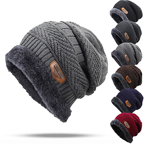 

men's daily beanie, warm, slouchy, soft headwear, for unisex men women indoor and outdoor, festival, holiday, celebration, parties, (color : gray, size : one size)
