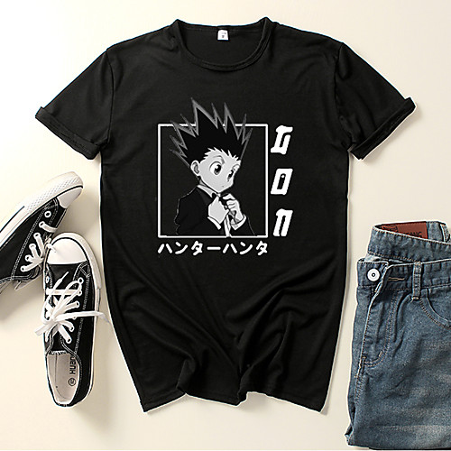 

Inspired by Hunter X Hunter Killua Zoldyck Cosplay Costume T-shirt Microfiber Graphic Prints Printing T-shirt For Men's / Women's