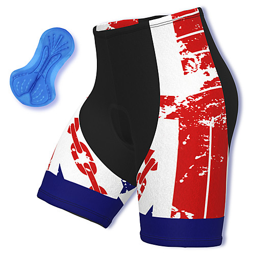 

21Grams Men's Cycling Shorts Spandex Bike Padded Shorts / Chamois Breathable Quick Dry Sports Red Mountain Bike MTB Road Bike Cycling Clothing Apparel Bike Wear / Athleisure