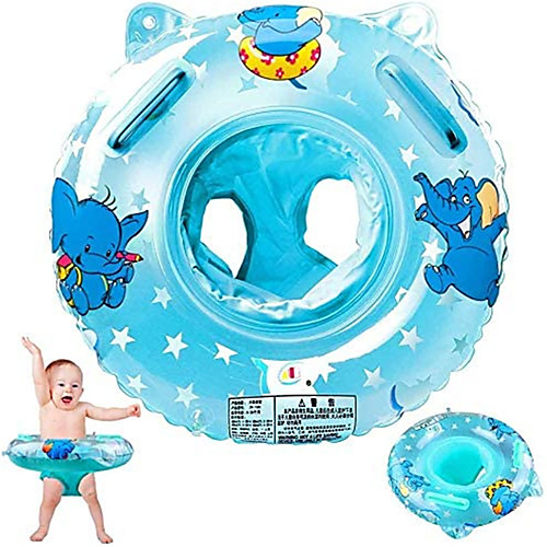 

Inflatable Pool Float Baby Swimming Float with Safety Seat PVC / Vinyl Elephant Water fun Summer Beach Swimming 1 pcs Boys and Girls Kid's Baby