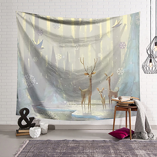 

Wall Tapestry Art Decor Blanket Curtain Hanging Home Bedroom Living Room Decoration and Modern and Animal