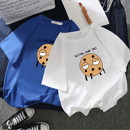 

Women's Tee / T-shirt Pure Color Crew Neck Sport Athleisure Top Short Sleeves Breathable Soft Comfortable Everyday Use Casual Daily Outdoor
