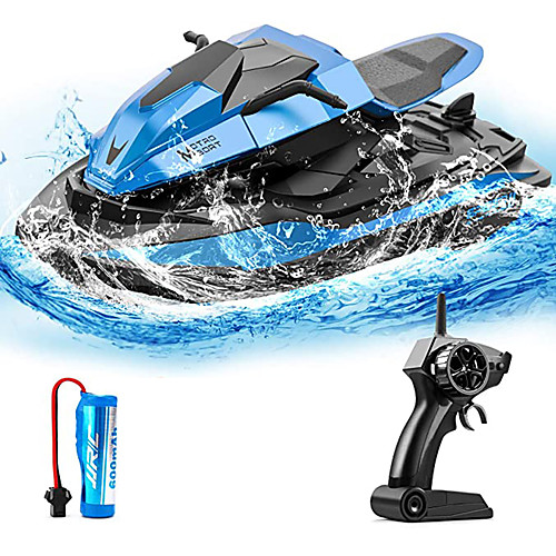 

Remote Control Boats Toy Boats High Speed Waterproof Rechargeable Remote Control / RC for Pools and Lakes Boat Motor Speedboat For Kid's Adults' Gift