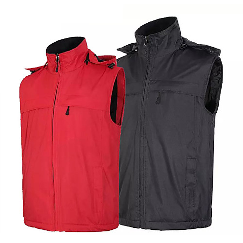 

Men's Hiking Vest / Gilet Hiking Fleece Vest Winter Outdoor Lightweight UV Sun Protection Breathable Quick Dry Jacket Top Fleece Fishing Climbing Camping / Hiking / Caving Sapphire Black Red Army