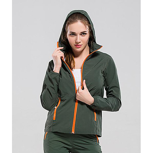 

Women's Hiking Shirt / Button Down Shirts Long Sleeve Sweatshirt Top Outdoor Lightweight UV Sun Protection Breathable Quick Dry Spring Summer Women's Army Green Top Women's Army Green Pants Women's