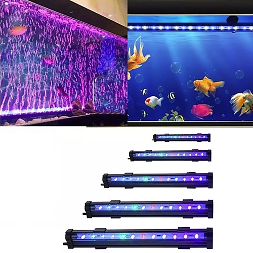 

Fish Tank LED Bubble Light Aquarium Colorful Light Color Changing Bubble Light Waterproof Aquarium Lighting Fish Tank Decoration