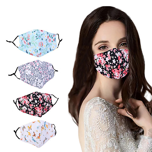 

Breathability Cotton KSKIN Anti-Dust White Blue Gray Pink / Black