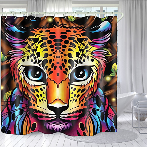 

Shower Curtains & Hooks Modern Polyester New Design