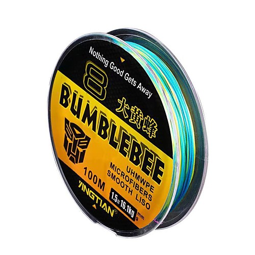 

PE Braided Line / Dyneema / Superline 8 Strands Fishing Line 100M / 110 Yards PE 120LB 100LB 95LB Abrasion Resistant