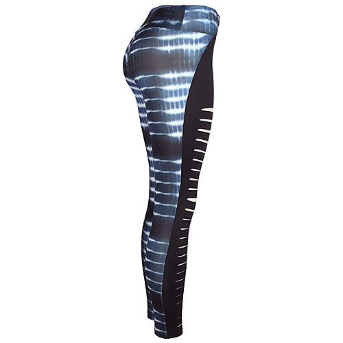 

Activewear Pants Printing Solid Women's Training Running Natural Polyester