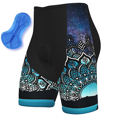 

21Grams Men's Cycling Shorts Spandex Bike Padded Shorts / Chamois Breathable Quick Dry Sports Blue Mountain Bike MTB Road Bike Cycling Clothing Apparel Bike Wear / Athleisure