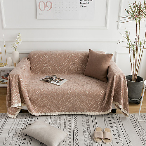 

Sofa Cover Solid Colored Printed Polyester Slipcovers