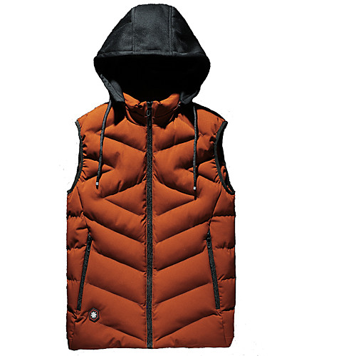 

Men's Fishing Vest Hiking Fleece Vest Sleeveless Vest / Gilet Jacket Top Outdoor Lightweight Windproof Breathable Quick Dry Autumn / Fall Winter POLY Solid Color Jacinth Gray Black Red Hunting