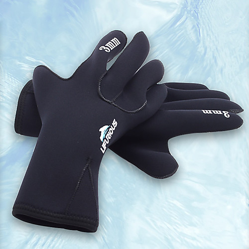 

Diving Gloves 3mm Neoprene Full Finger Gloves Breathable Warm Skidproof Diving / Winter