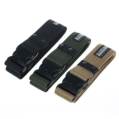 

Men's Military Tactical Belt Breathable Wearable Protective for Solid Colored Nylon Fall Spring Summer