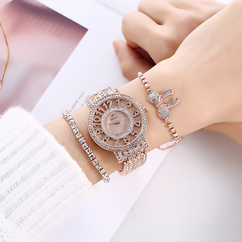 

Women's Quartz Watches Analog Quartz Stylish Minimalist Creative Large Dial