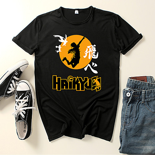 

Inspired by Haikyuu Karasuno High Cosplay Costume T-shirt Microfiber Graphic Prints Printing T-shirt For Men's / Women's