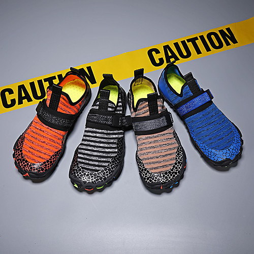 

Men's Trainers Athletic Shoes Casual Outdoor Upstream Shoes Elastic Fabric Breathable Non-slipping Wear Proof Orange / Black Black Blue Summer