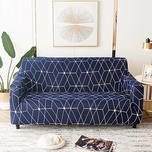 

Stylish Simplicity Print Sofa Cover Stretch Couch Slipcover Super Soft Fabric Retro Hot Sale Couch Cover
